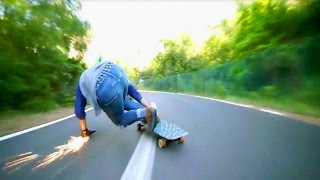 People Are Awesome downhill longboarding edit [upl. by Atinas]