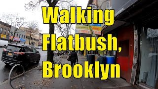 ⁴ᴷ⁶⁰ Walking Flatbush Brooklyn NYC  Avenue H Brooklyn College Flatbush Avenue to Church Avenue [upl. by Siuqram]