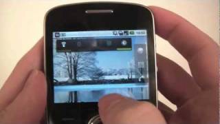 Huawei U8350 Boulder unboxing and menu review [upl. by Dorlisa]