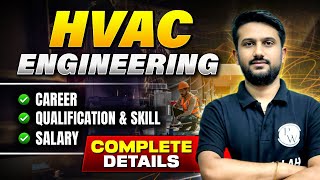 HVAC Engineering  Career Qualification amp Skill Salary Complete Details [upl. by Rebmat]