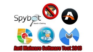 Anti Malware Software Test 2013 [upl. by Hare]