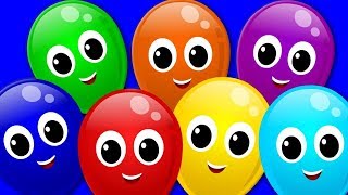 Learn Colors  The Colors Song  Balloons Song  Learning Video For Kids And Children  Kids TV [upl. by Ozzy]