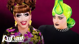 The Pit Stop S15 E12 🏁  Bianca Del Rio amp Laganja Estranja Reunite  RuPaul’s Drag Race S15 [upl. by Pubilis]