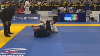 IBJJF World Master Championship 2023 Blue Belt Middle Weight Round 1 [upl. by Llerehs]