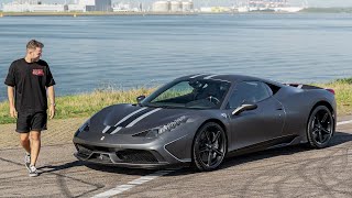 best sounding NA V8 ever Novitec Ferrari 458 Speciale  The Supercar Diaries [upl. by Leonanie360]