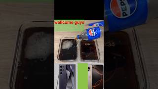 Tested Pepsi iphone 16promax vs Samsung 24 ultra testing s24ultra iphone16promax [upl. by Kerril]