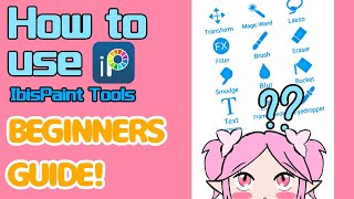 Ibis Paint X Tutorial for Beginners Part 1 How to Use Tools [upl. by Anassor933]