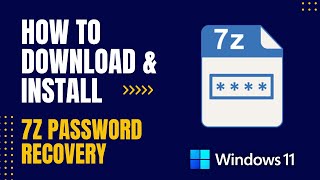 How to Download and Install 7z Password Recovery For Windows [upl. by Frederique473]