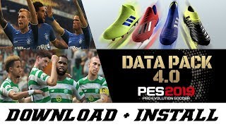 PES 2019  Data Pack 40 DLC 4  Download  Install  Tutorial PC [upl. by Nagar]