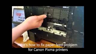 How to fix a Canon paper feed problem [upl. by Nivlag]