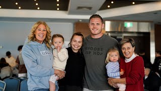 Thomas Burgess 200 Game Jersey Presentation [upl. by Harlie]