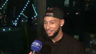 Ben Simmons talks season ahead for the Brooklyn Nets with Brad Blanks [upl. by Sheelah]