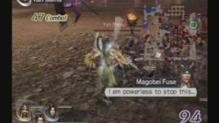 Zhang He Warriors Orochi Chaos Mode Solo Run [upl. by Atsirk]