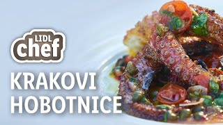 LIDL CHEF  Krakovi hobotnice sa roštilja na salsi [upl. by Ody]