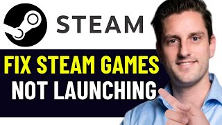 HOW TO FIX STEAM GAMES NOT LAUNCHINGNOT OPENING ON WINDOWS 2024 EASY FIX [upl. by Diehl]