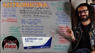 💊 Azitromicina quotZitromaxquot Antibiótico Macrólido [upl. by Editha]