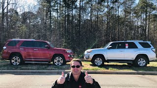 Comparing 2019 4Runner SR5 vs 4Runner Limited How to pick one [upl. by Rooke]