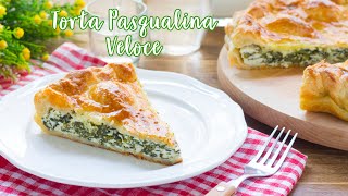 Torta Pasqualina Veloce con Pasta Sfoglia  Ricetta Torta Salata Ricotta e Spinaci  55winston55 [upl. by Masterson]