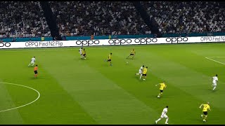 BORUSSIA DORTMUND 02 REAL MADRID  ŞAMPİYONLAR LİGİ  PES 2021 [upl. by Einnod]