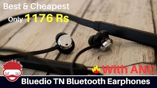 Bluedio TN Active Noise Cancelling Bluetooth Earphones Review amp Unboxing  Hindi [upl. by Hecklau294]