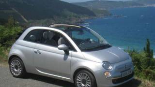 FIAT 500C 14 SampS 100CV Lounge Prueba de Portalcochesnet [upl. by Tterab]