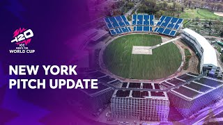 New York Pitch Update  T20 World Cup 2024 [upl. by Oirromed]