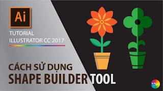 Illustrator Part 25  Cách sử dụng công cụ Shape builder tool How to use Shape Builder tool [upl. by Laurent190]