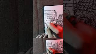 Part two of fineliner tutorial ✨🩷 drawing sketchbookart [upl. by Benedict]