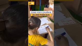 YODY chuẩn bị 25000 phần quà gửi đến bà con vùng lũ yody yodylifestyle yodytogetherweshare [upl. by Oetsira]