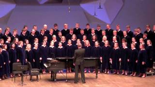 The Concordia Choir Moorhead MN  Beautiful Savior FMelius Christiansen [upl. by Platas]