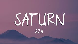 SZA  Saturn Lyrics [upl. by Snell14]