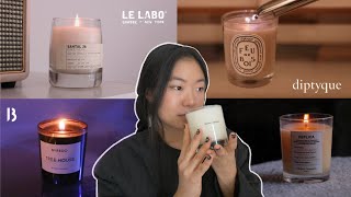 🕯trying out the most popular bougie candles and telling you which ones are worth it [upl. by Grannie954]