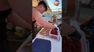 Toronto Street Food  Bone Marrow with Spam Bits shorts streetfood toronto onlyincanada [upl. by Rosenwald]