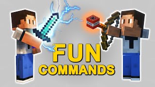 3 FUN Minecraft Commands You Should Try 121 [upl. by Friedlander]