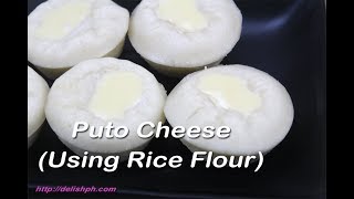 Puto Cheese Using Rice Flour [upl. by Howell]