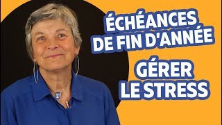 Échéances de fin dannée  gérer le stress  Coaching parent avec Cécile Salvanès [upl. by Drewett802]