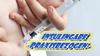 Insulininjektion mit dem Pen  Schritt für Schritt  Pflege Kanal [upl. by Arua816]