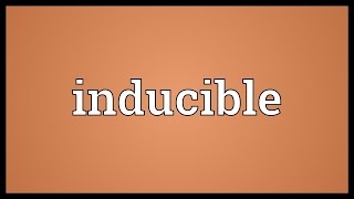 Inducible Meaning [upl. by Darlleen817]