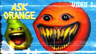 Annoying Orange  Analog Horror Ask Orange 91 shocktober [upl. by Tiram414]