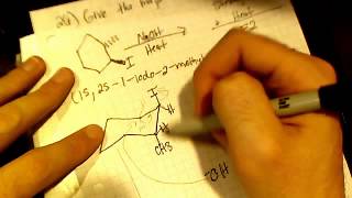 Ch7Q26 Major E2 Elimination 1Iodo2MethylcyclohexaneNaOH  Minor Products from quotSynquot [upl. by Omrelliug]