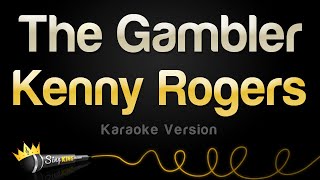 Kenny Rogers  The Gambler Karaoke Version [upl. by Naor498]