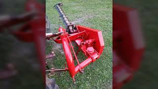 Cutting grass up to 2 meters with a Busatis 1102 double knife [upl. by Yenhpad801]