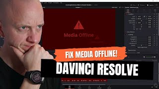 Fix Media Offline in Davinci Resolve [upl. by Mcspadden]