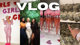 VLOGALL GIRLS GALENTINES DAY SHE BLOCKED ME GIRL TALK STORYTIME  HOSTING A 20vs1 OUTSIDE [upl. by Olympium]