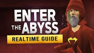 RS3 Enter the Abyss – Realtime Miniquest Guide [upl. by Hach415]