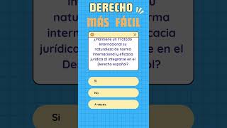 Tratado internacional short 6 Derecho onlinequiz quiz examen examenes frases [upl. by Britt995]