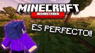 MINECRAFT REMASTERED ES PERFECTO 🗣️🗣️🗣️🔥🔥🔥 [upl. by Rogerio]