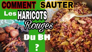 COMMENT PRÉPARER SAUTER LES HARICOTS ROUGESRECETTE CAMEROUNAISE😋EPISODE 13 [upl. by Iclehc807]