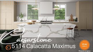 Introducing The Stunning Caesarstone Calacatta Maximus Quartz [upl. by Cornela326]