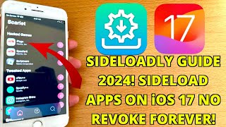 How to Sideload ANY TWEAKED APP iOS 171741 NO REVOKE With Sideloadly Sideload IPAs iOS 17 Guide [upl. by Edythe]